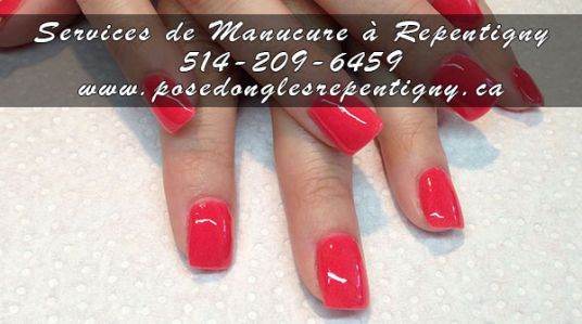 Manucure française, French manucure, Faux ongles, ongles américains, Manucure classique